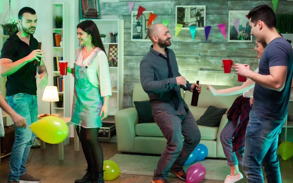 Young people having a house party, may be eligible for compensation for injuries at a house party