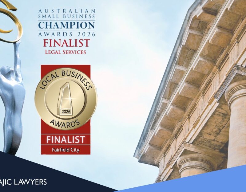 Gajic Lawyers Named Finalist in Two Major Awards